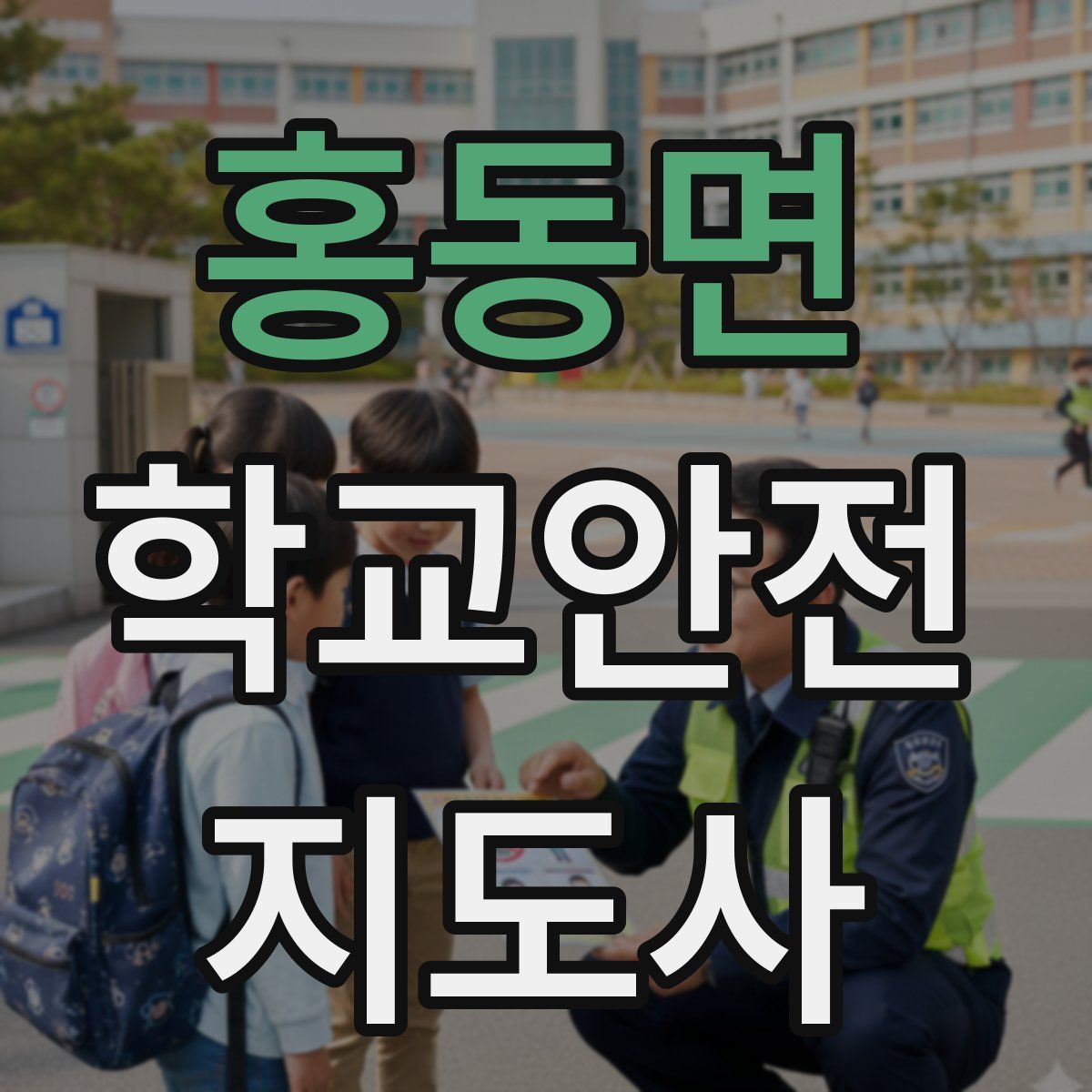 홍동면 학교안전지도사 자격증