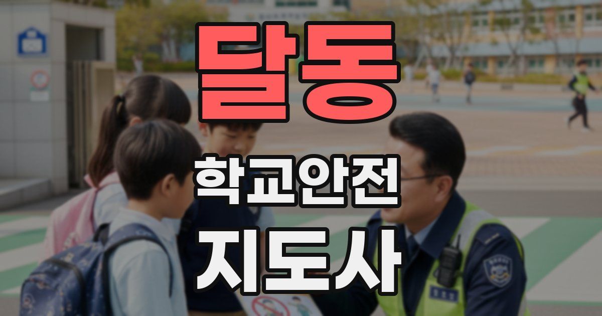 달동 학교안전지도사 자격증