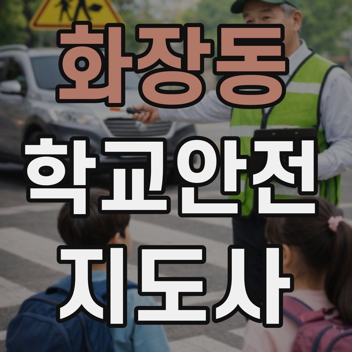 화장동 학교안전지도사 자격증 교문 앞 혼잡을 줄이는 동선 설계 팁