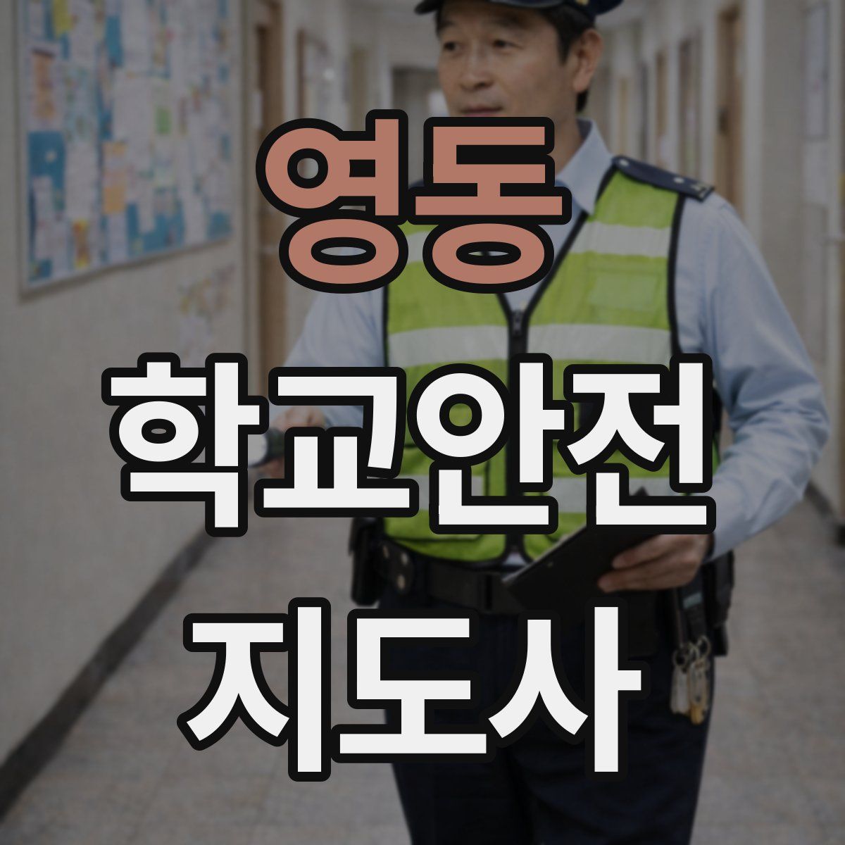 영동 학교안전지도사 자격증