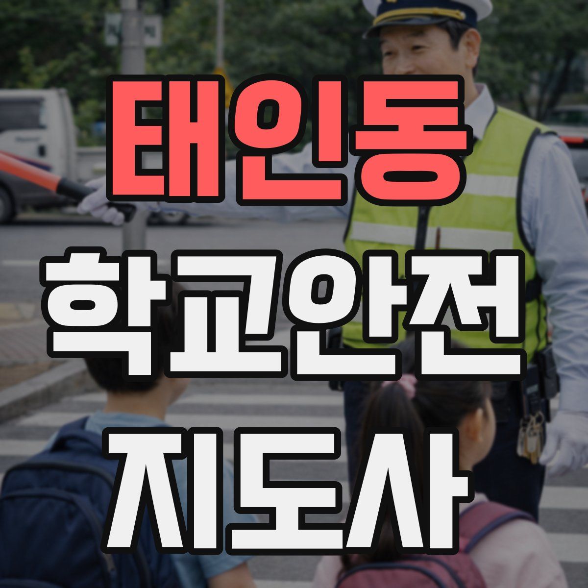 태인동 학교안전지도사 자격증