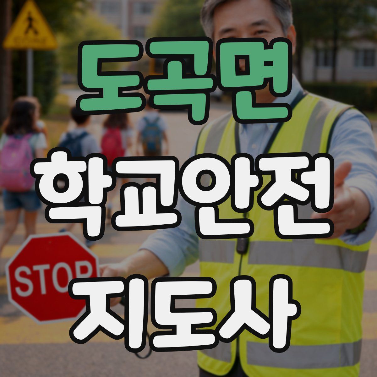 도곡면 학교안전지도사 자격증