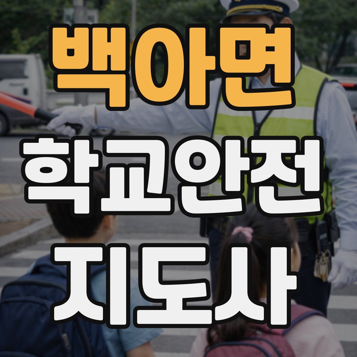백아면 학교안전지도사 자격증