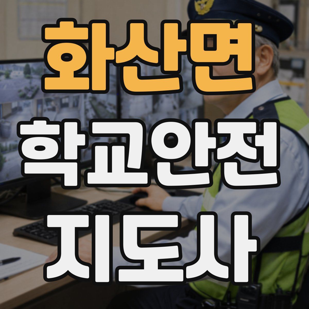 화산면 학교안전지도사 자격증