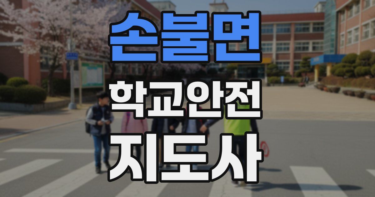손불면 학교안전지도사 자격증