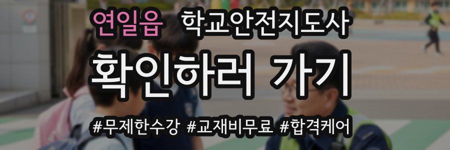 연일읍 학교안전지도사 자격증