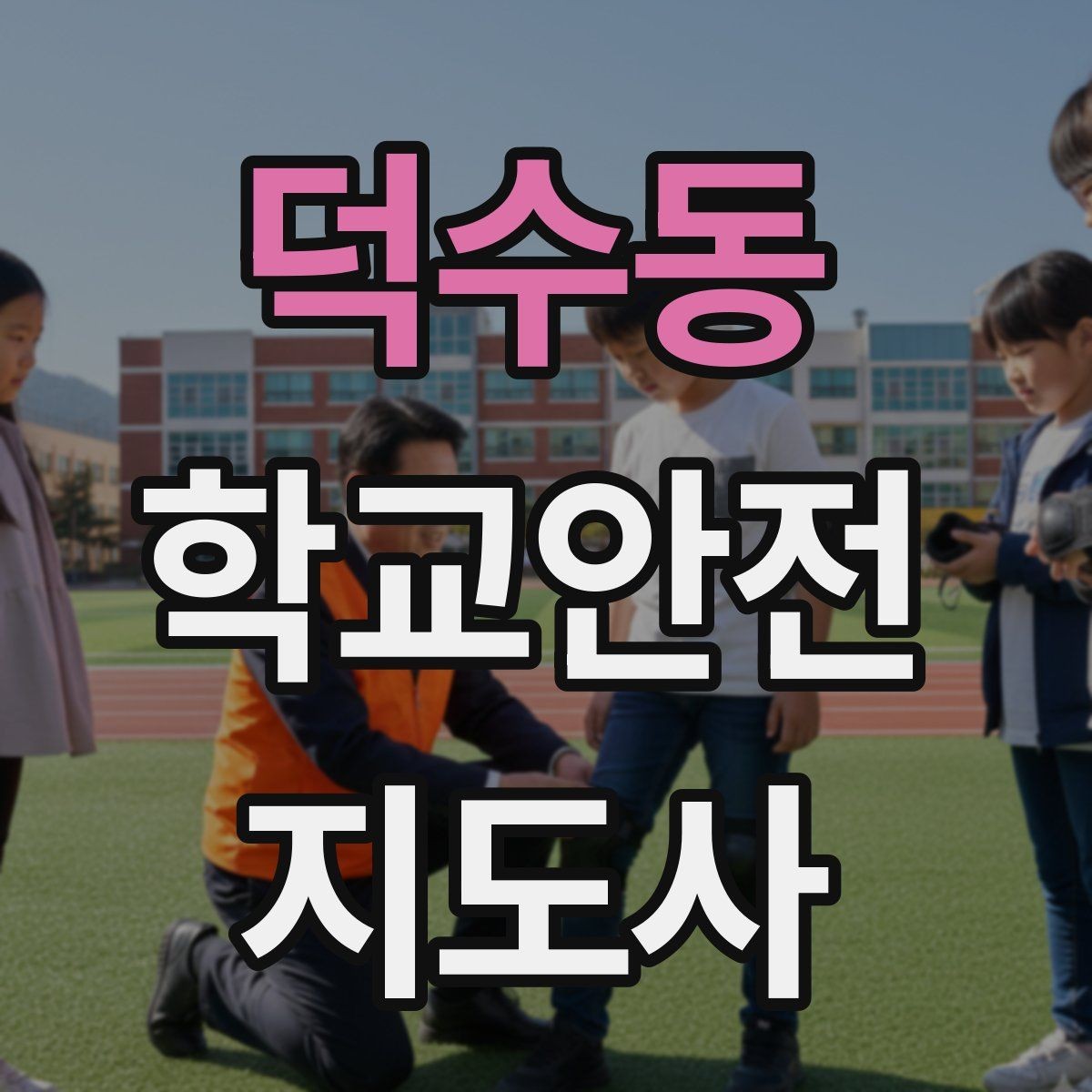덕수동 학교안전지도사 자격증 아이를 다독이는 말 한마디의 힘
