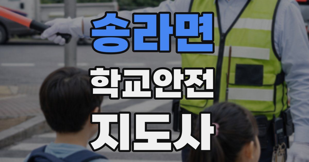 송라면 학교안전지도사 자격증
