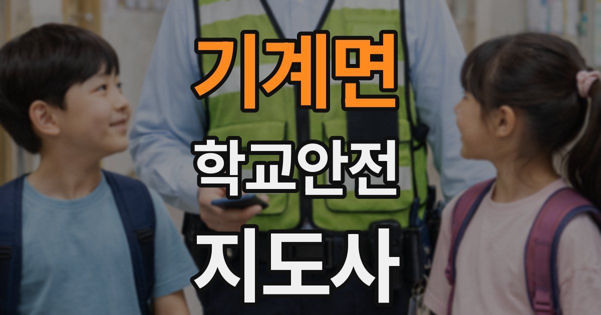 기계면 학교안전지도사 자격증