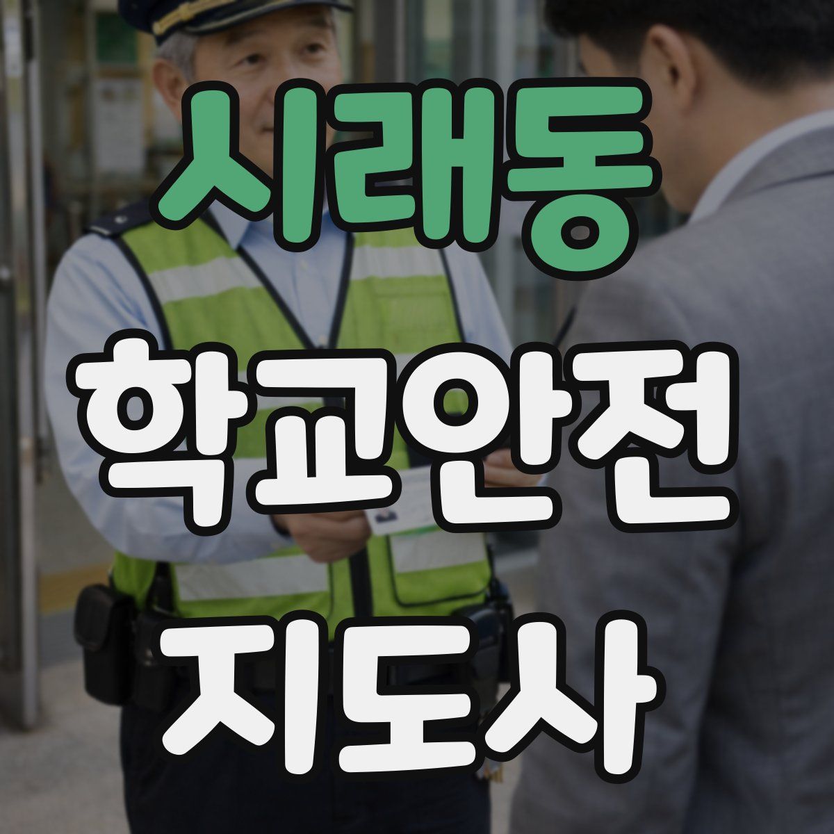시래동 학교안전지도사 자격증