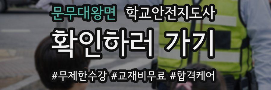 문무대왕면 학교안전지도사 자격증