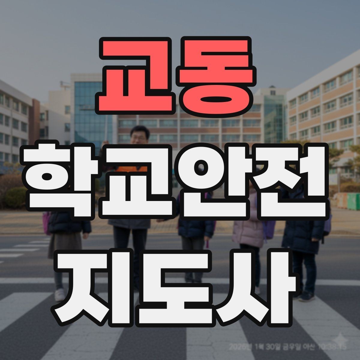 교동 학교안전지도사 자격증 공부 범위가 넓을 때 정리 방법