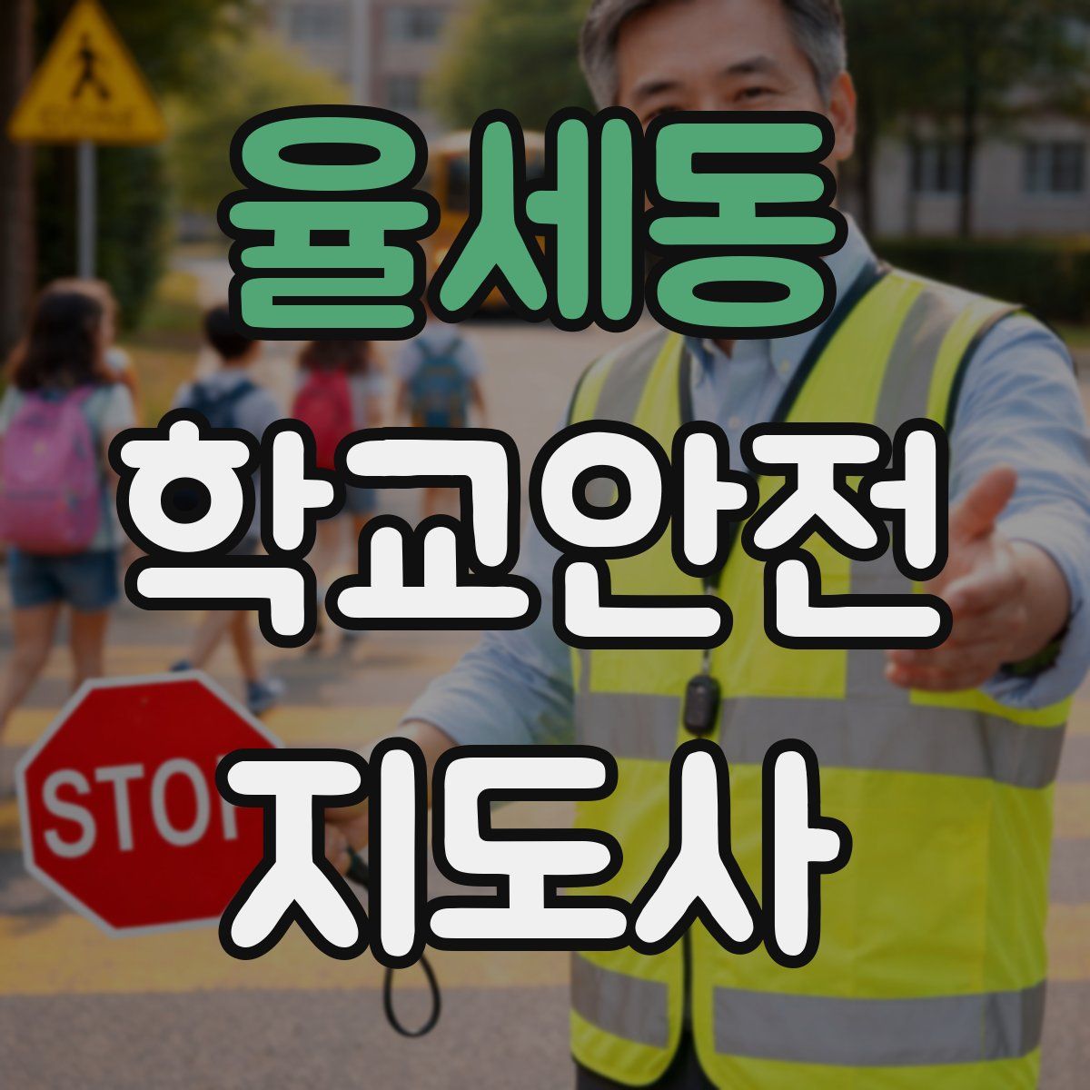 율세동 학교안전지도사 자격증