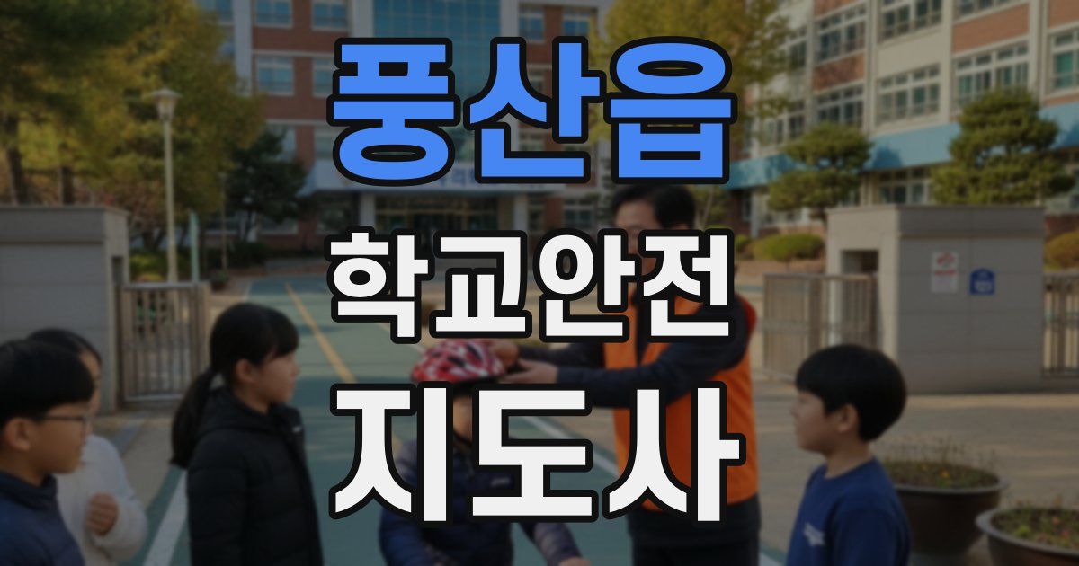 풍산읍 학교안전지도사 자격증