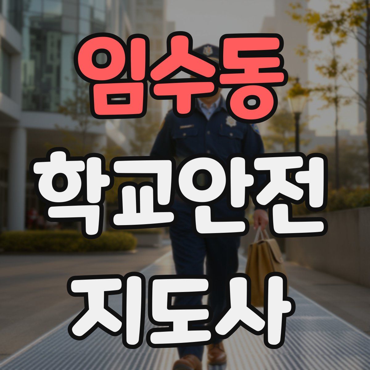 임수동 학교안전지도사 자격증