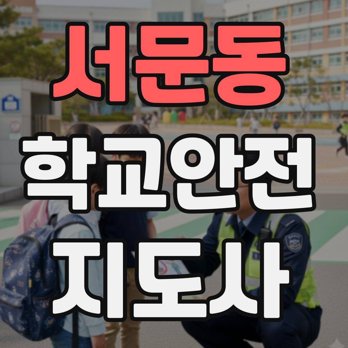 서문동 학교안전지도사 자격증