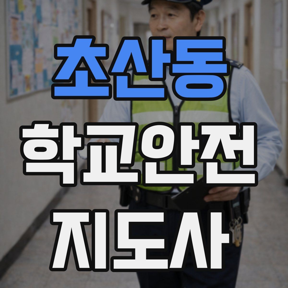 초산동 학교안전지도사 자격증 안전표지 안내판 활용 방법