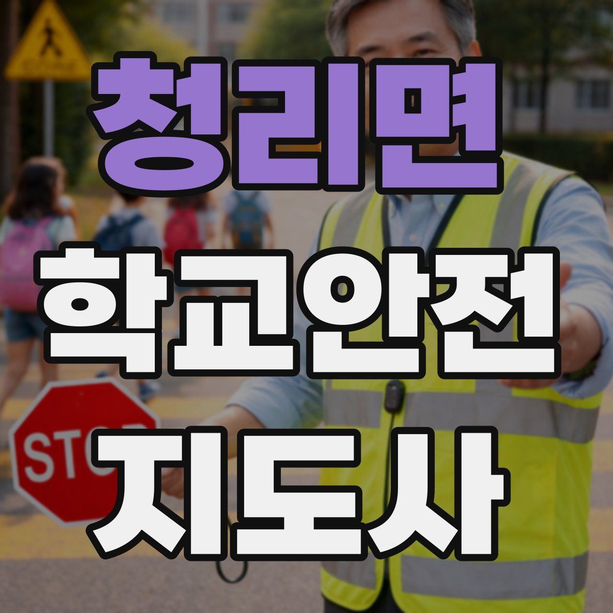 청리면 학교안전지도사 자격증