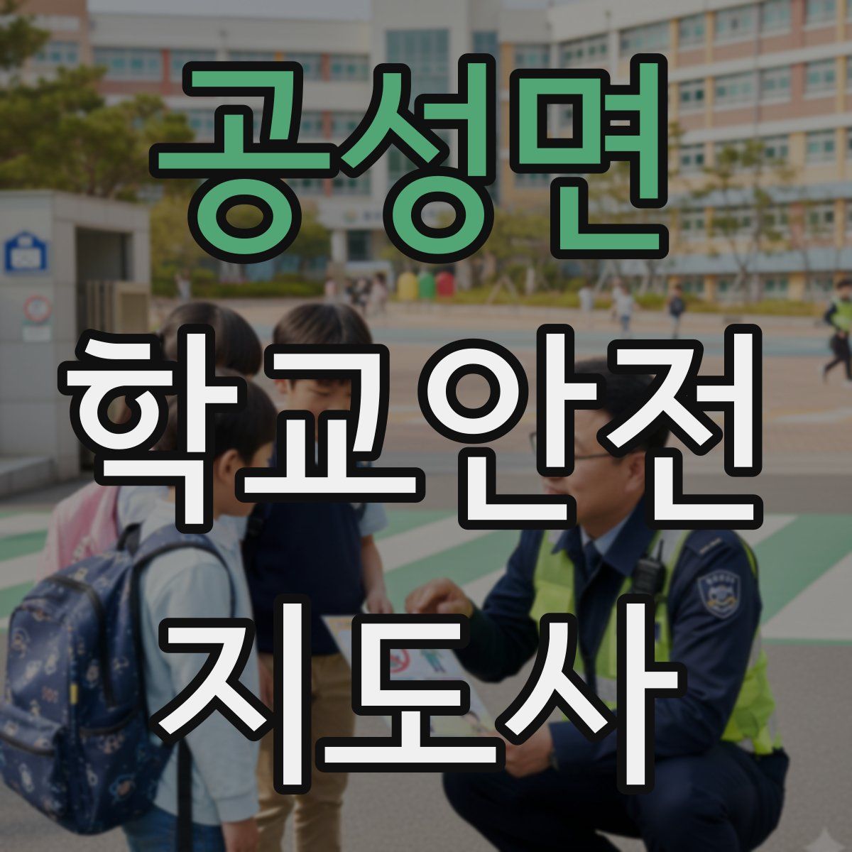 공성면 학교안전지도사 자격증