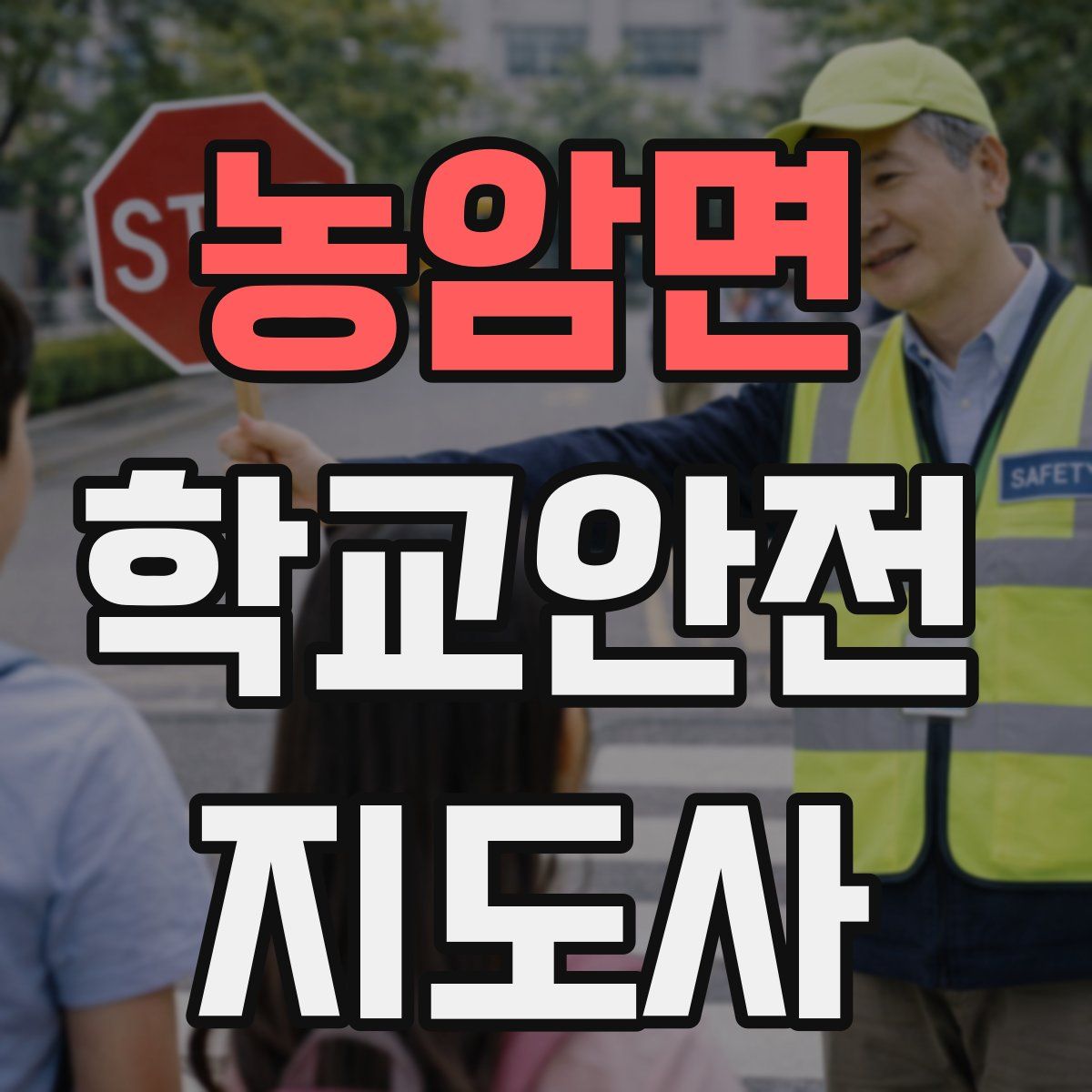 농암면 학교안전지도사 자격증
