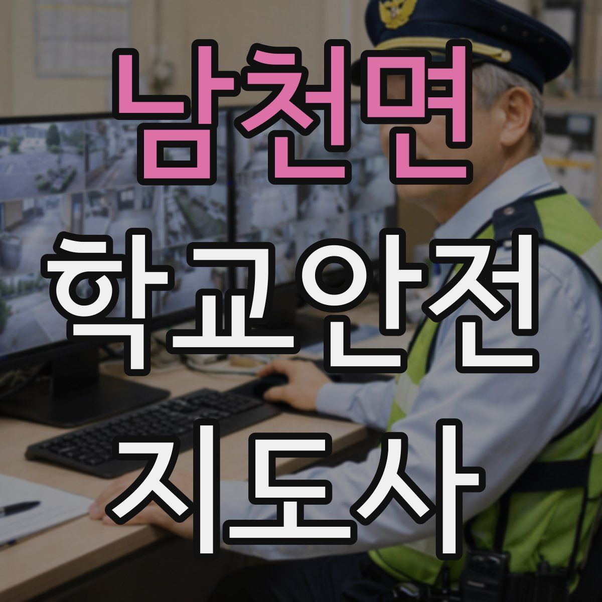 남천면 학교안전지도사 자격증