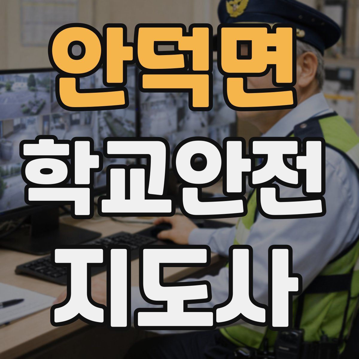 안덕면 학교안전지도사 자격증