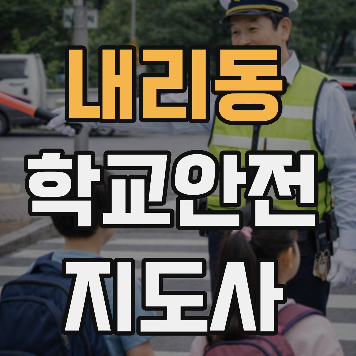 내리동 학교안전지도사 자격증