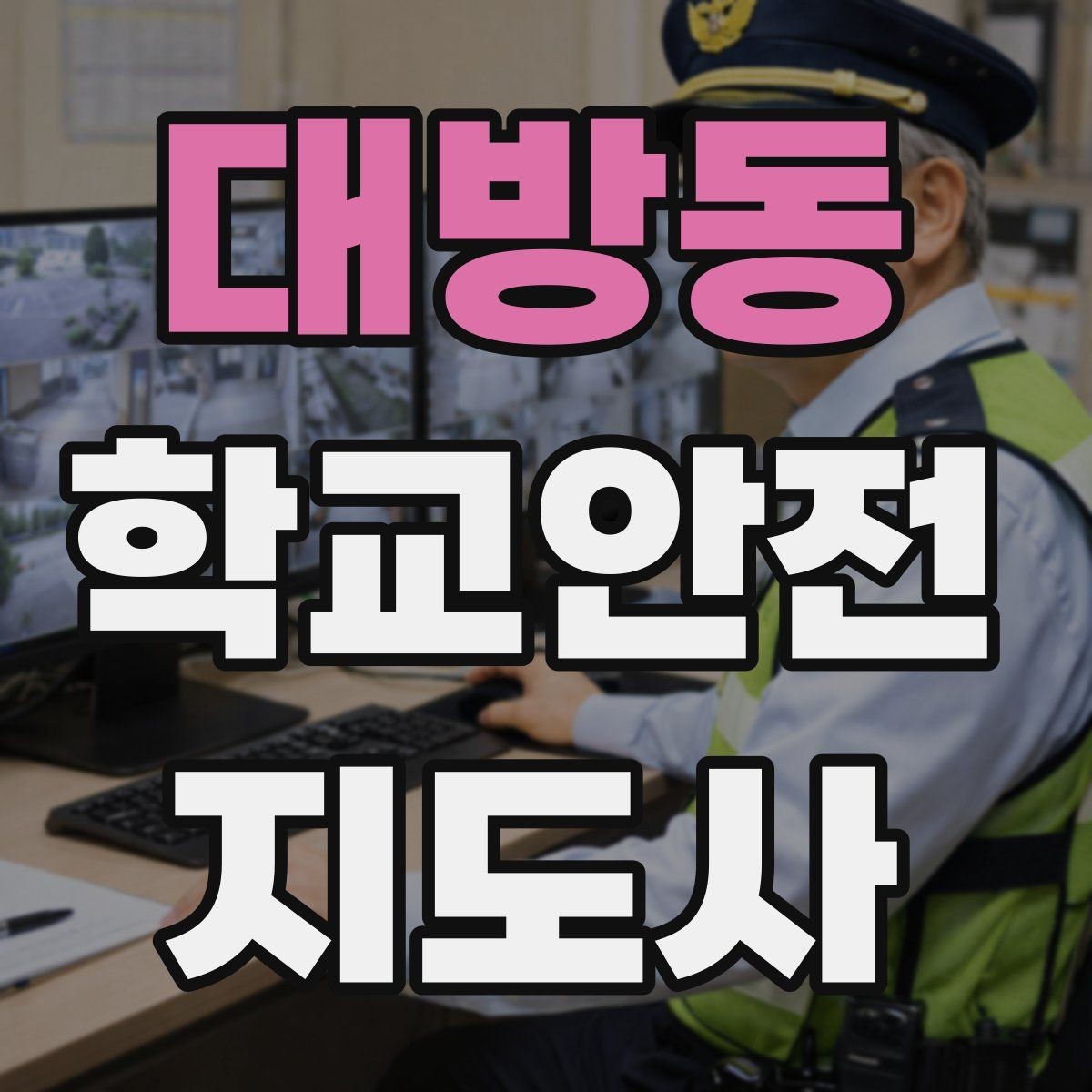 대방동 학교안전지도사 자격증 통학로 위험 지도 만들기 팁