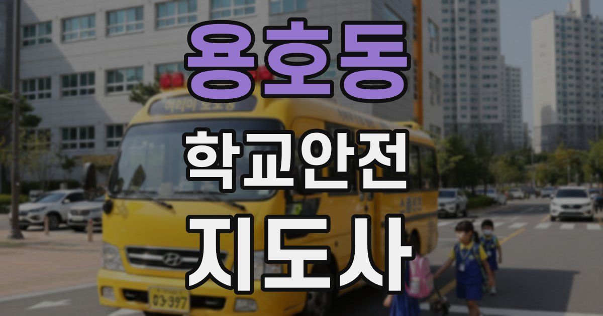 용호동 학교안전지도사 자격증