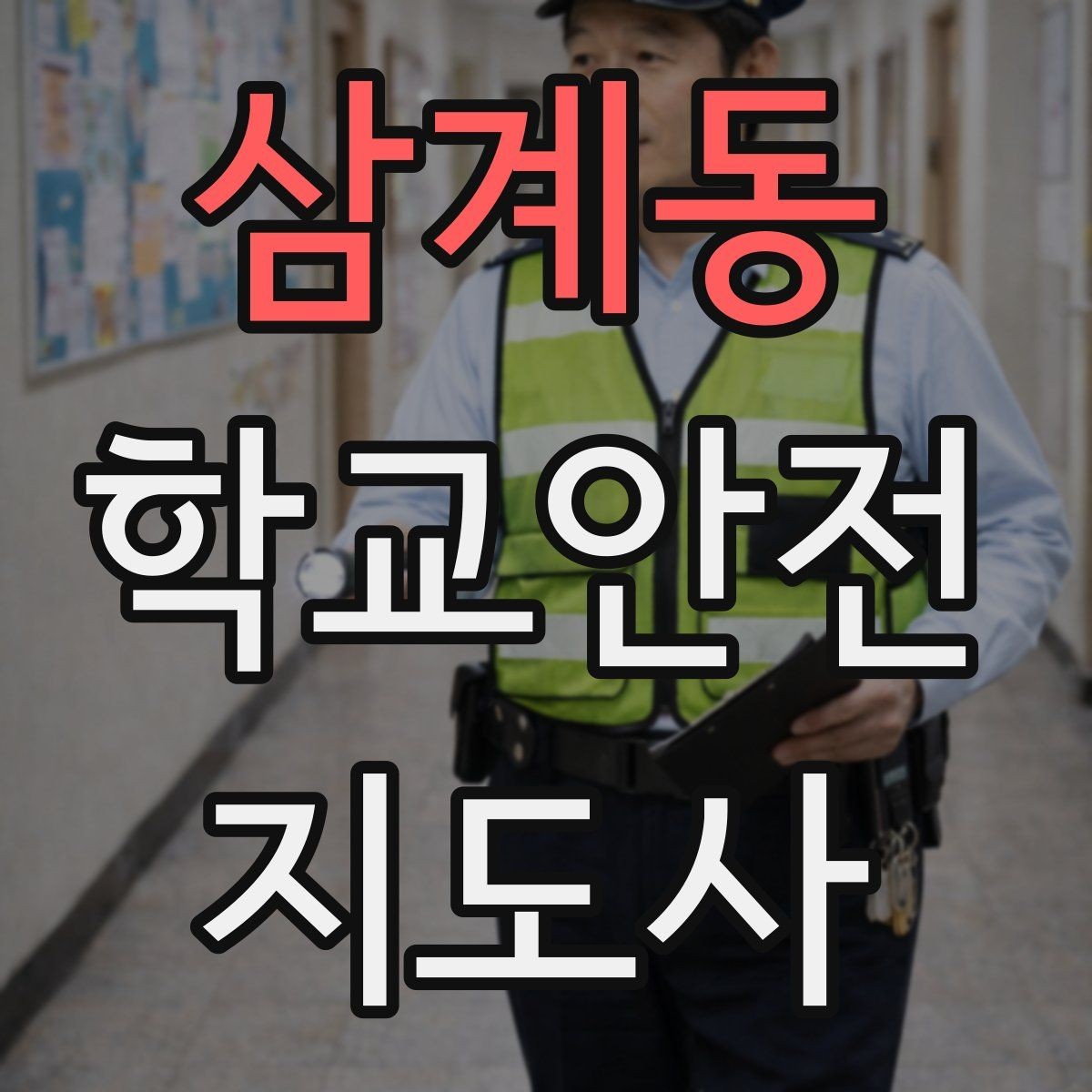 삼계동 학교안전지도사 자격증 약물 화학물질 노출 시 주의사항