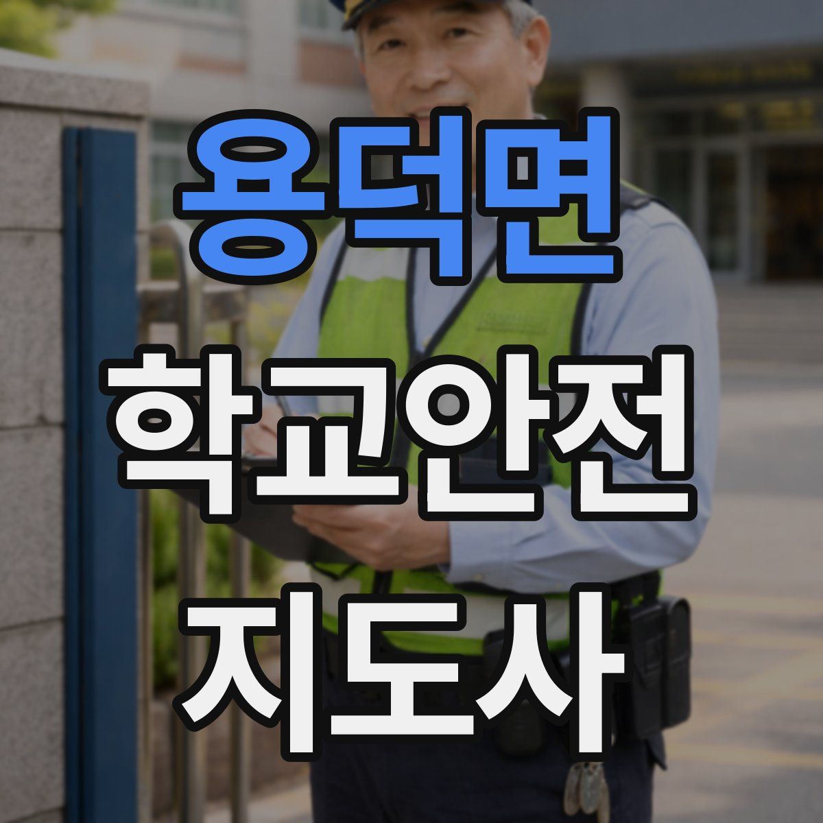 용덕면 학교안전지도사 자격증