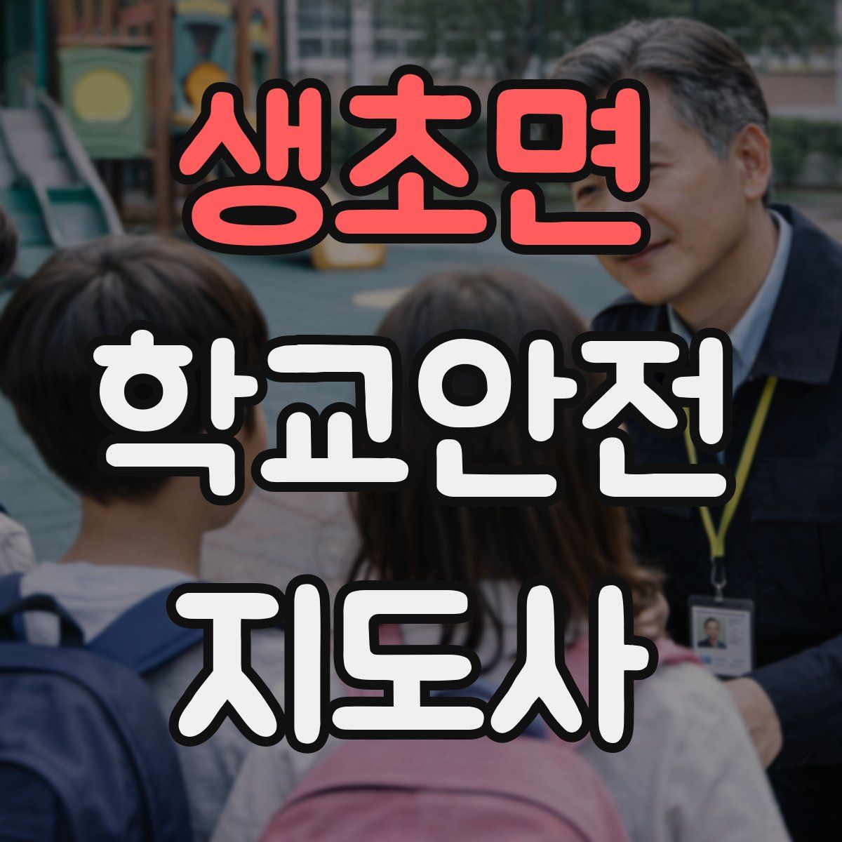 생초면 학교안전지도사 자격증