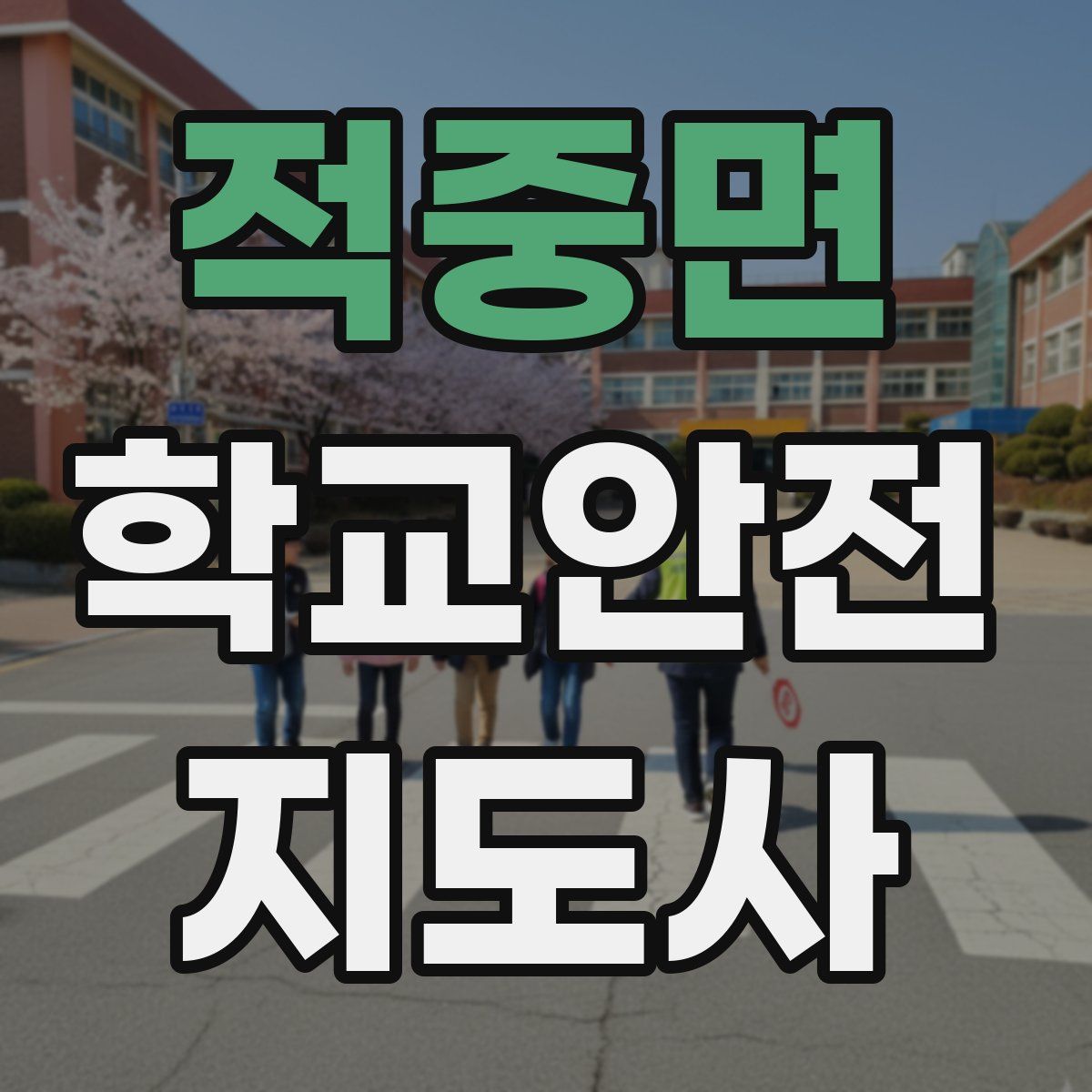 적중면 학교안전지도사 자격증