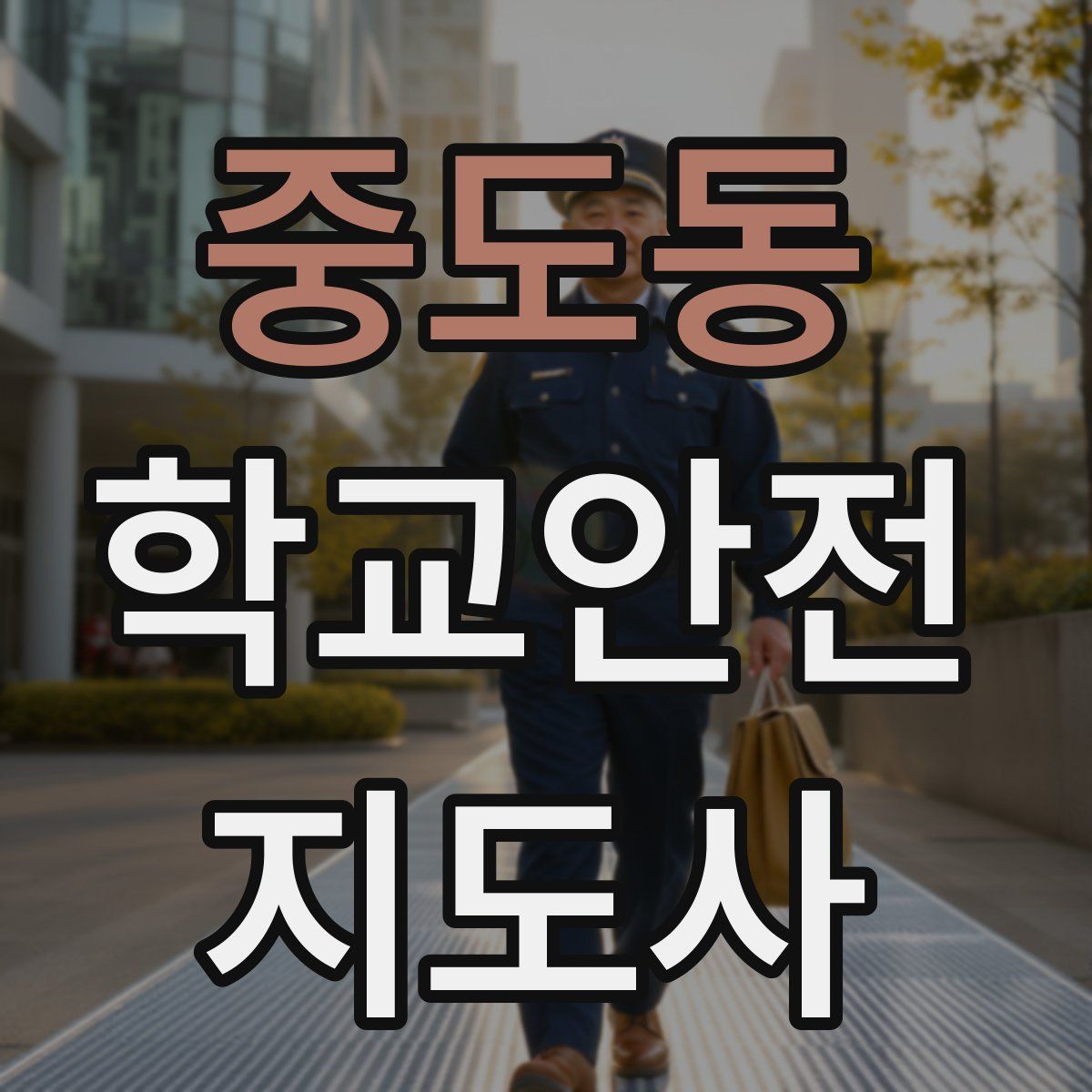 중도동 학교안전지도사 자격증