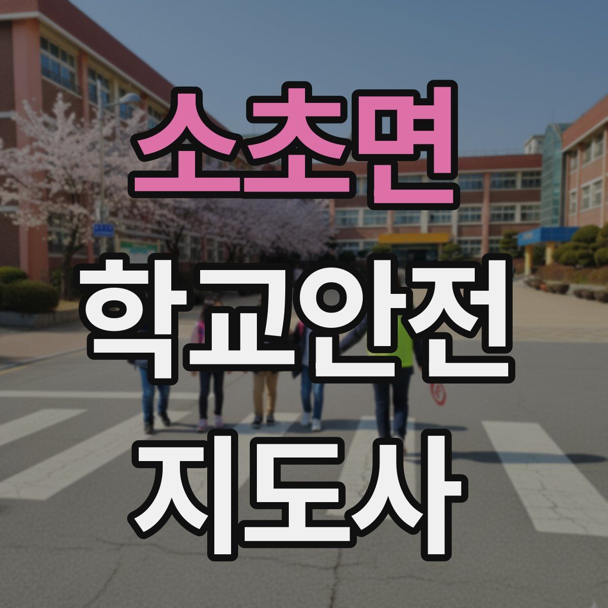 소초면 학교안전지도사 자격증
