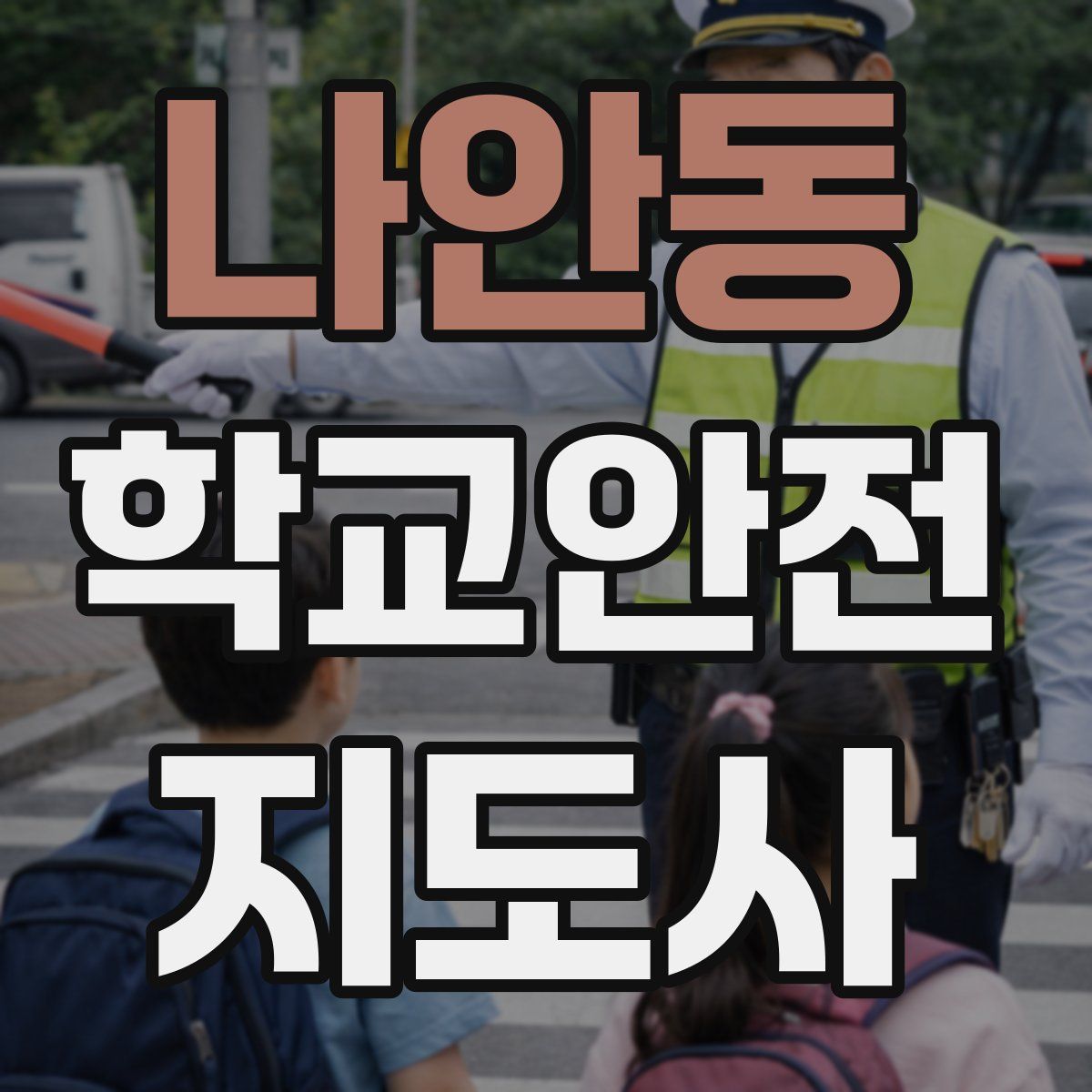 나안동 학교안전지도사 자격증