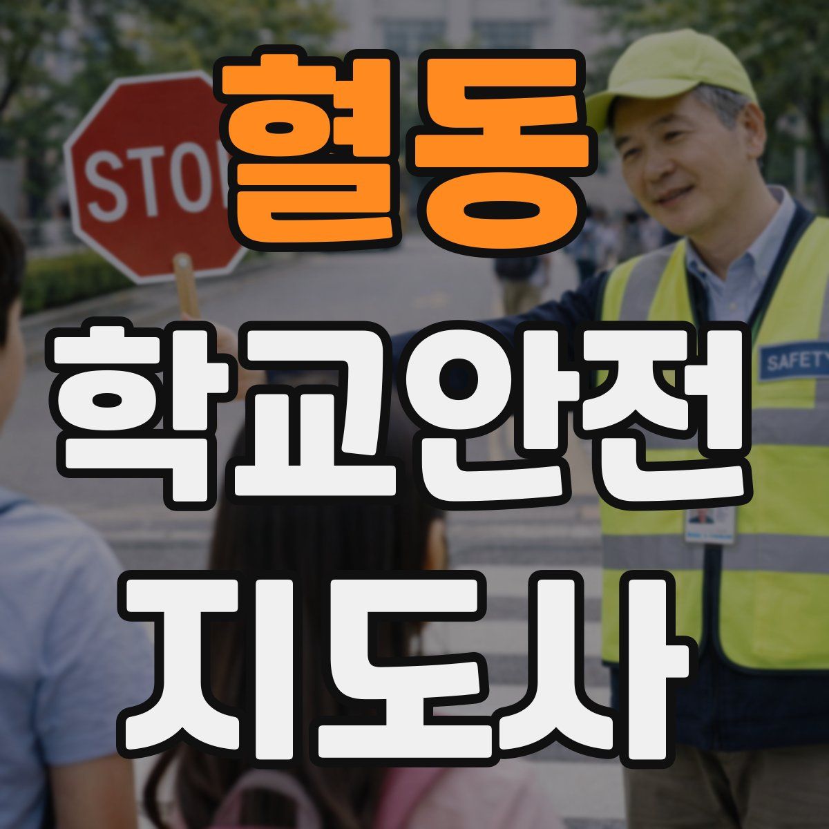 혈동 학교안전지도사 자격증