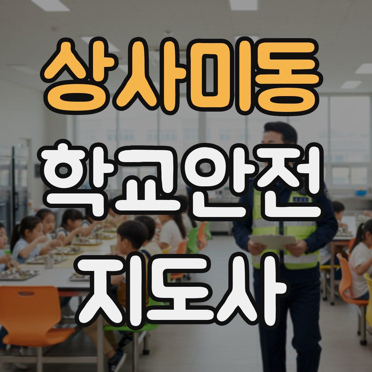 상사미동 학교안전지도사 자격증