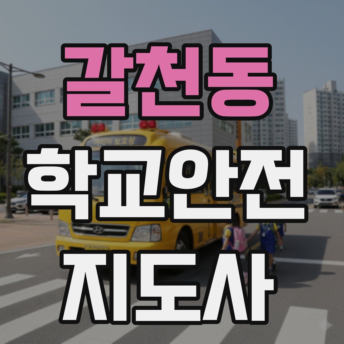 갈천동 학교안전지도사 자격증