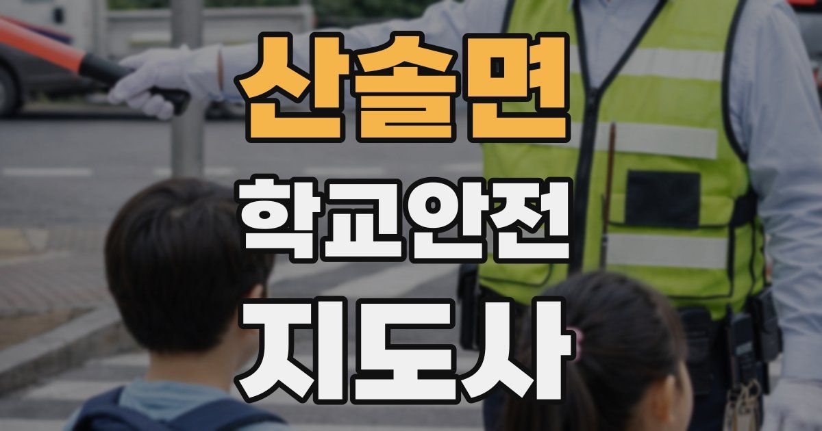 산솔면 학교안전지도사 자격증