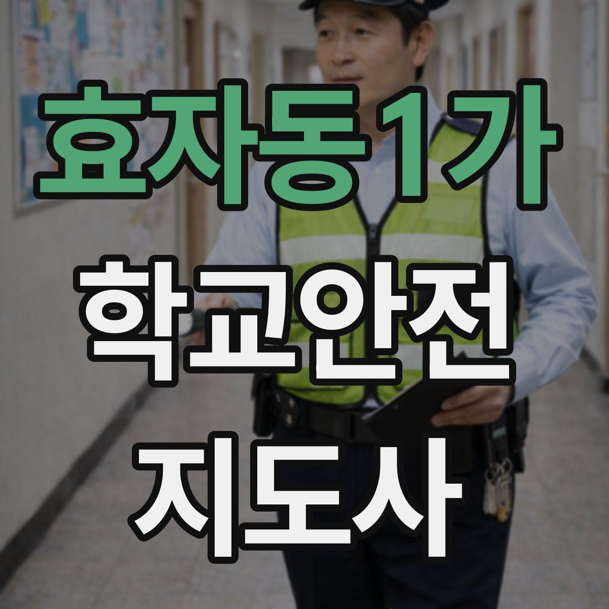 효자동1가 학교안전지도사 자격증
