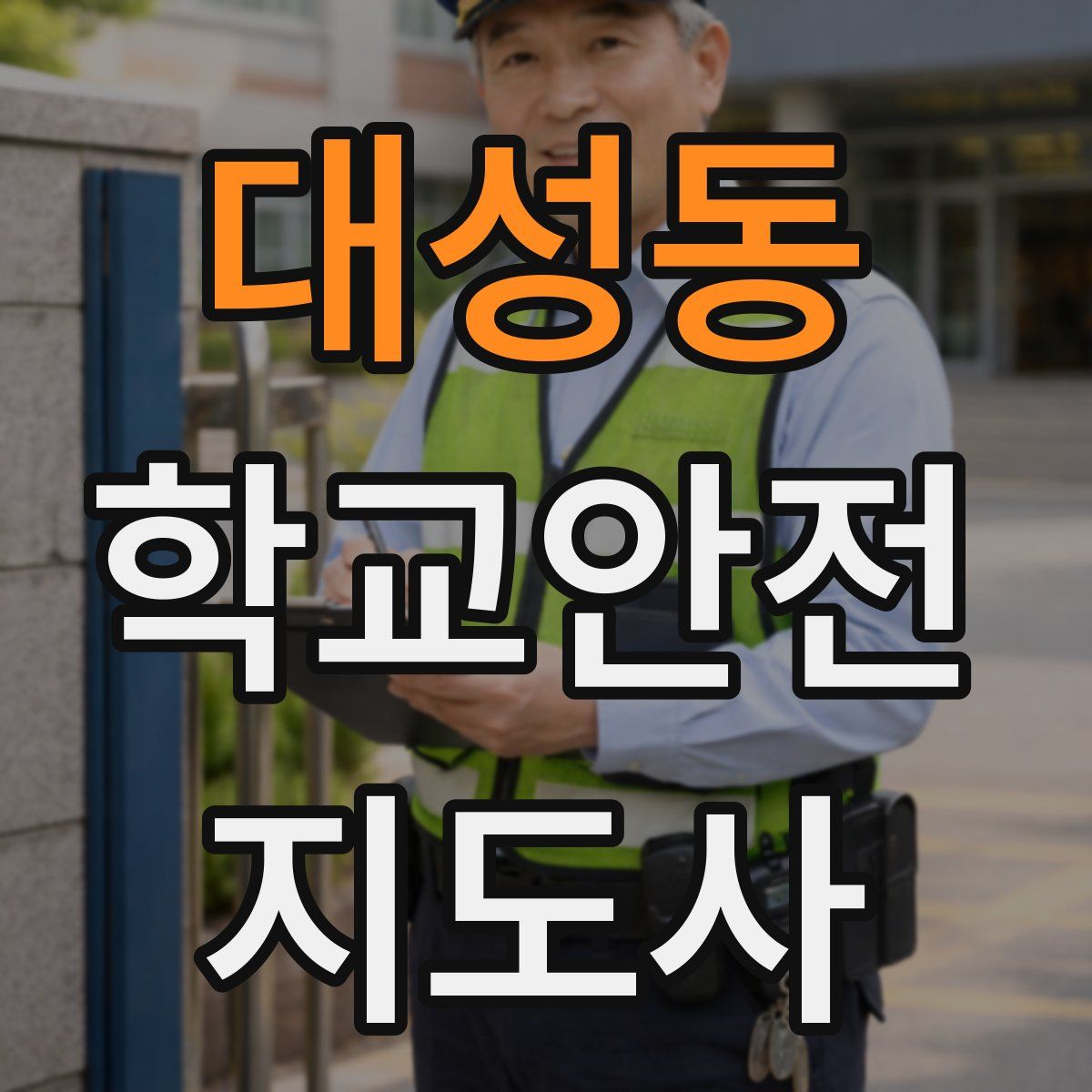 대성동 학교안전지도사 자격증