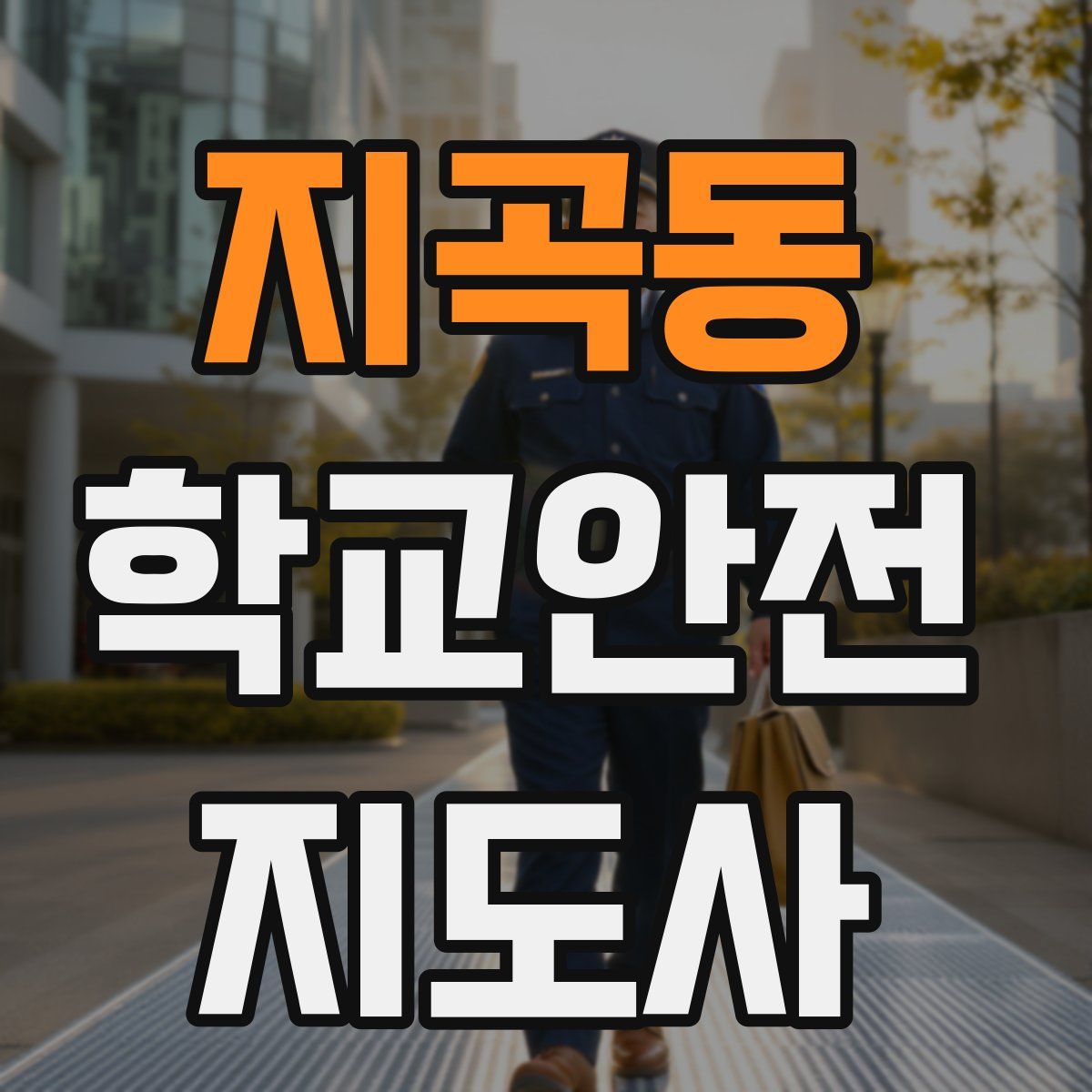 지곡동 학교안전지도사 자격증