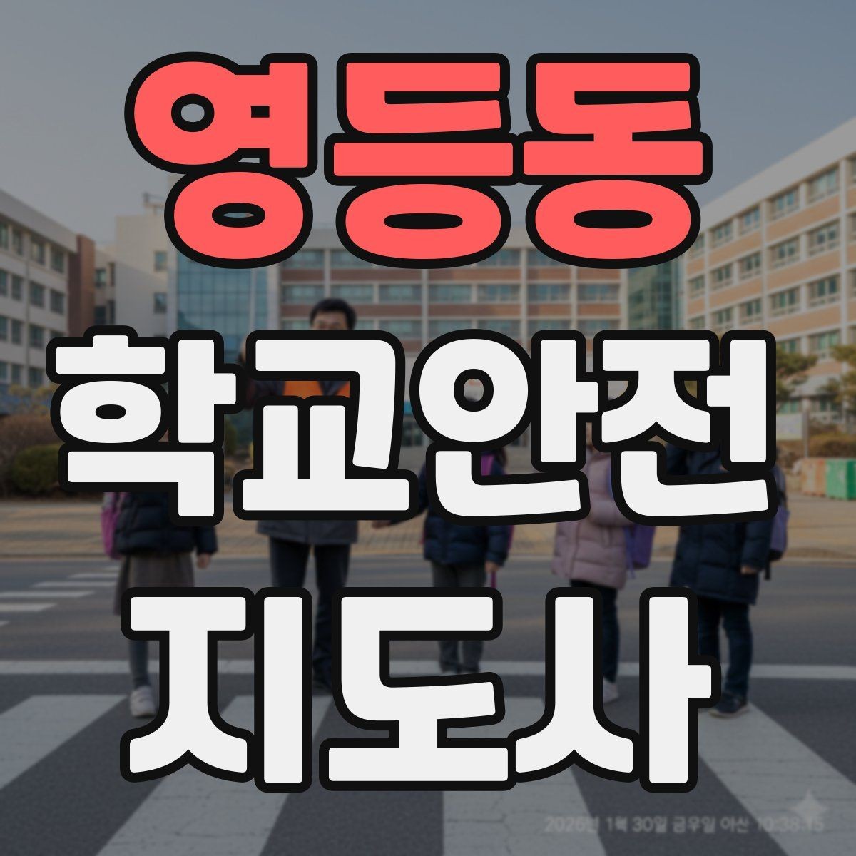 영등동 학교안전지도사 자격증 스쿨존에서 자주 발생하는 위험