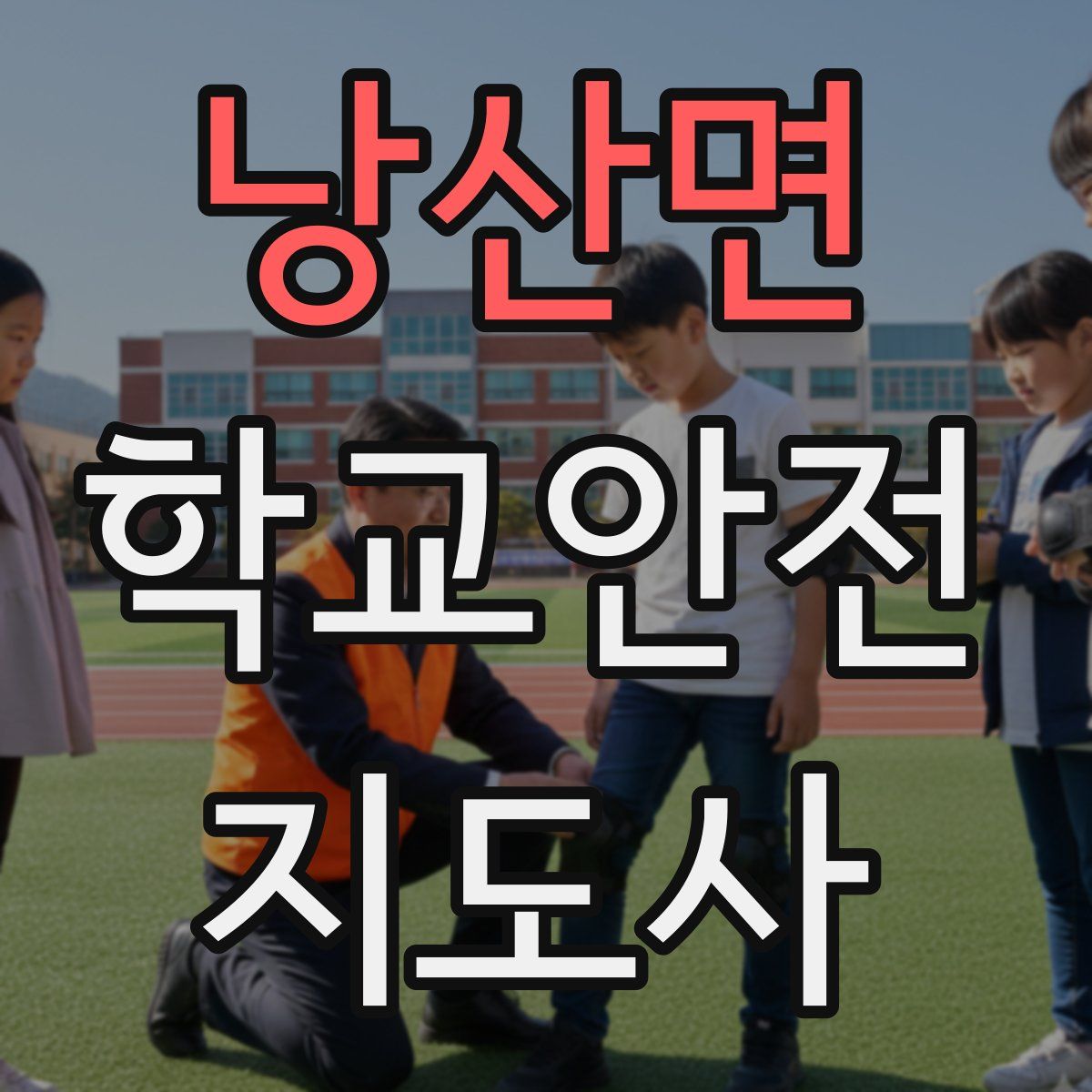 낭산면 학교안전지도사 자격증