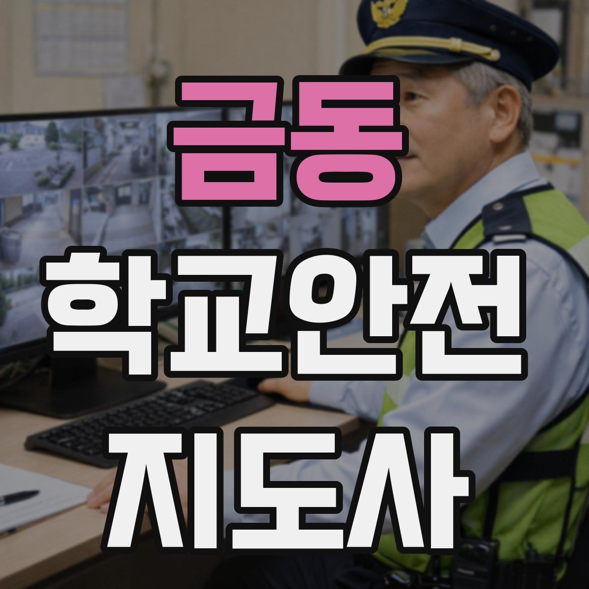 금동 학교안전지도사 자격증