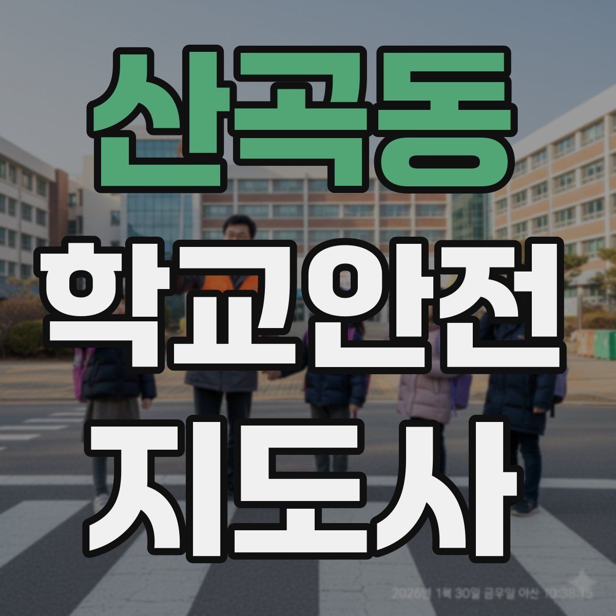 산곡동 학교안전지도사 자격증 생활안전 교육 핵심만 정리