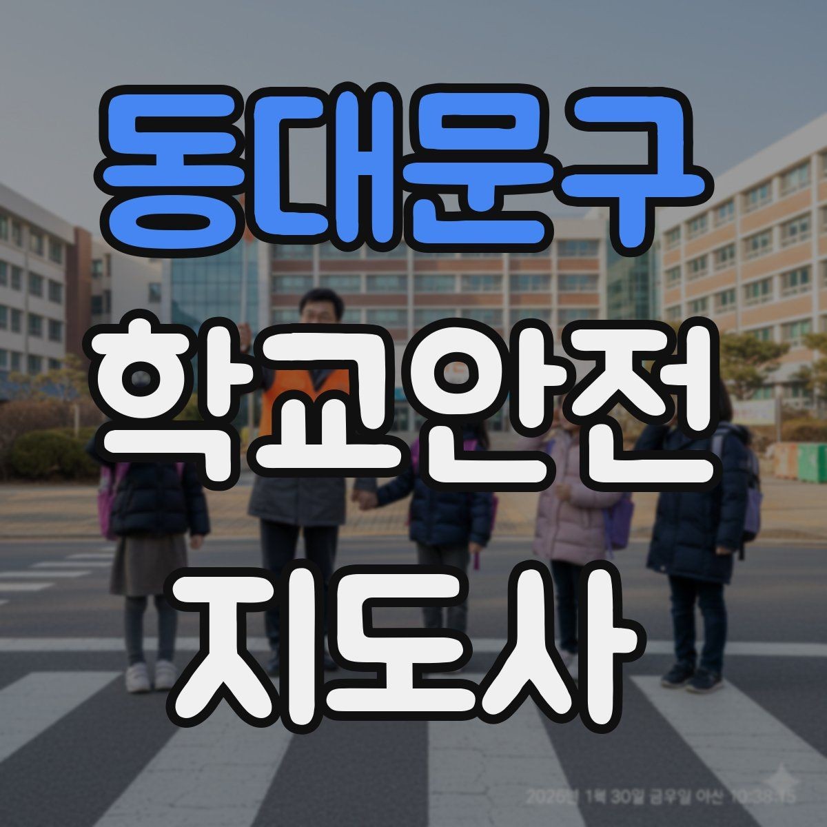 동대문구 학교안전지도사 자격증 친구 따라 무리하게 뛰는 상황 예방하기