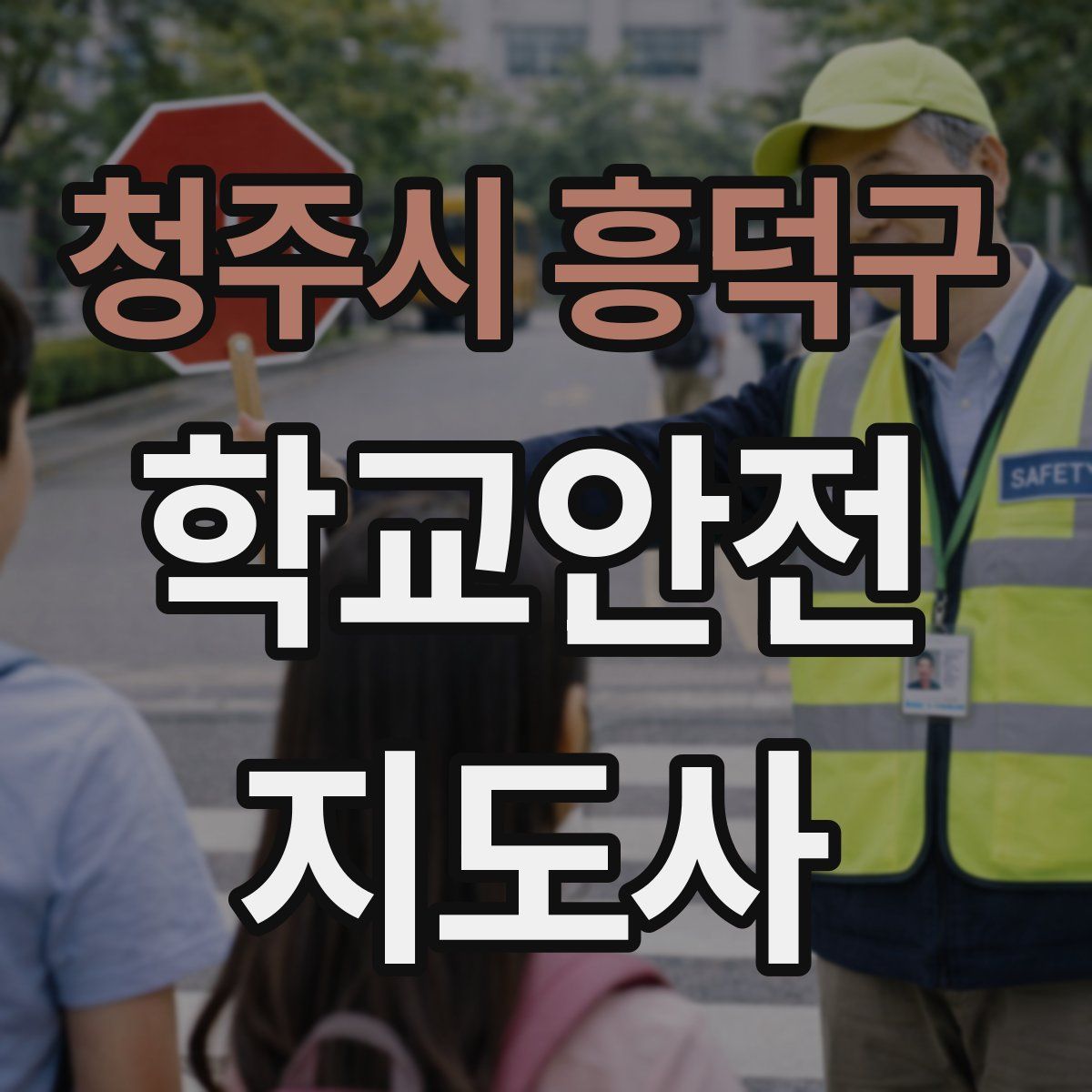 청주시 흥덕구 학교안전지도사 자격증