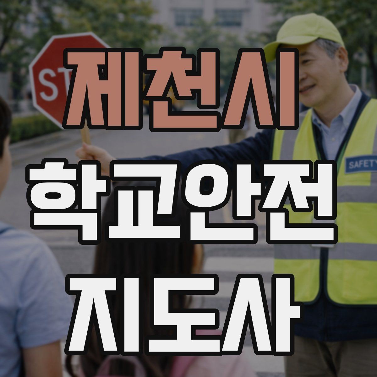 제천시 학교안전지도사 자격증 스쿨존에서 자주 발생하는 위험